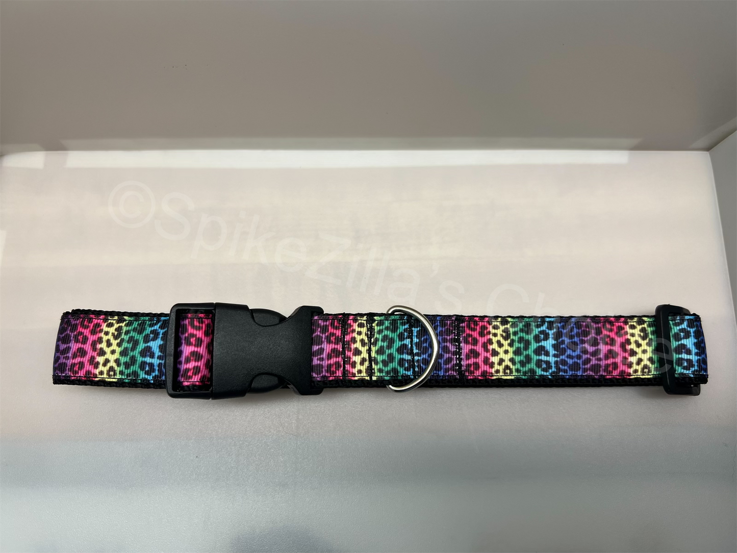 X-Large 1" Multicolor Leopard Print